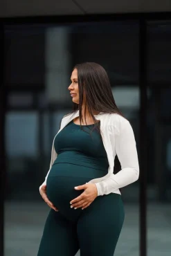 BASE Maternity Tights - Black