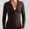 BASE Sculpt Jacket - Dark Brown