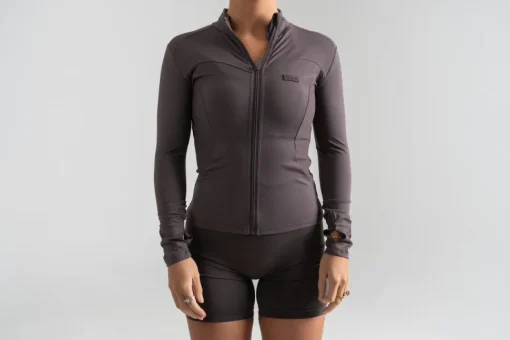 BASE Zip Jacket - Taupe Brown