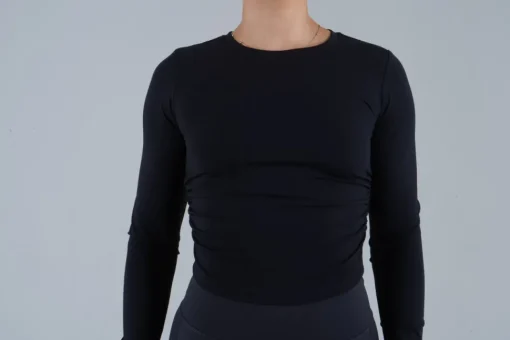 Opule Scrunch Longsleeve - Black