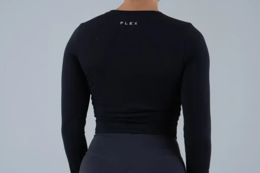 Opule Scrunch Longsleeve - Black