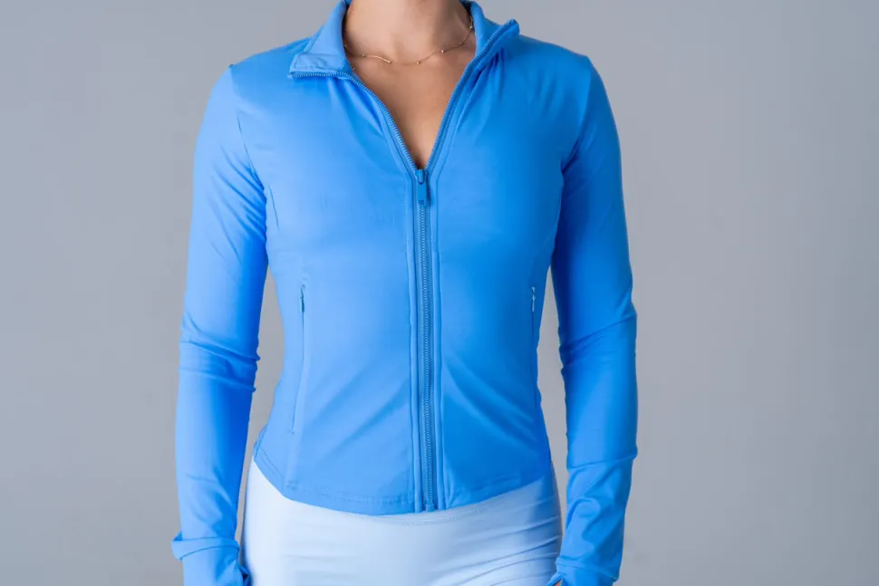 Opule Shape Jacket - Sky Blue