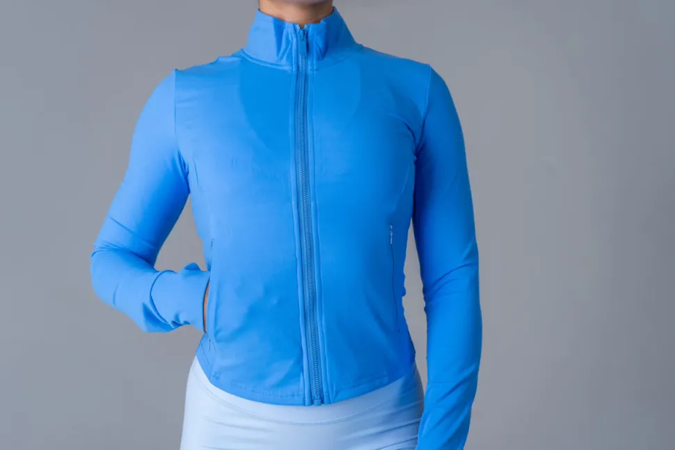 Opule Shape Jacket - Sky Blue