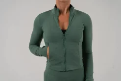 Opule Shape Jacket - Turf Green