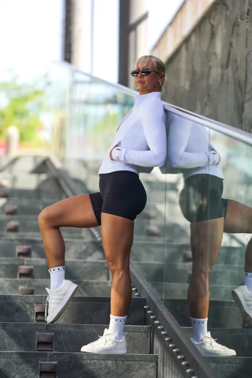 Opule Shape Jacket - White