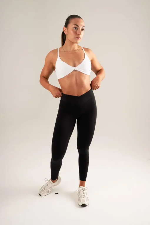 Opule Wrap Tights Black
