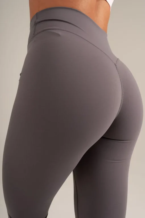 Opule Wrap Tights Grey