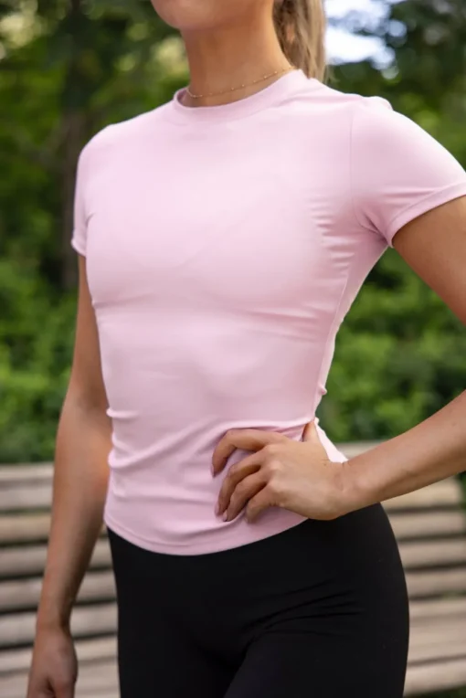 Sculpt Tee - Pink