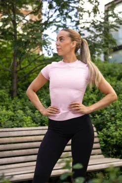 Sculpt Tee - Pink