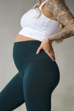 BASE Maternity Tights - Black