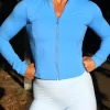 Opule Shape Jacket - Sky Blue